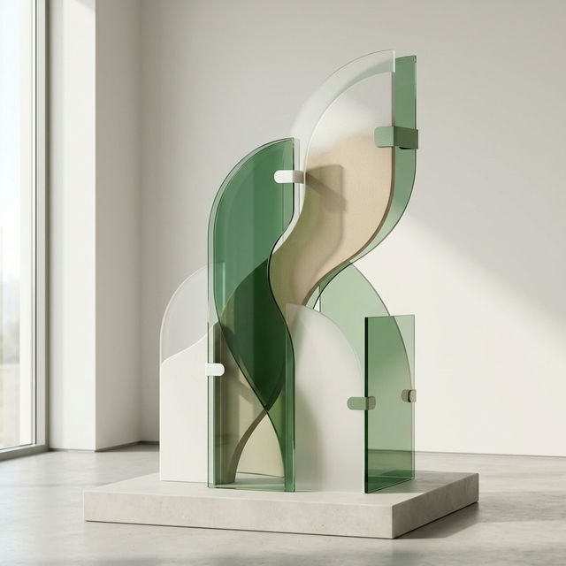 Abstract strategic partnership visual